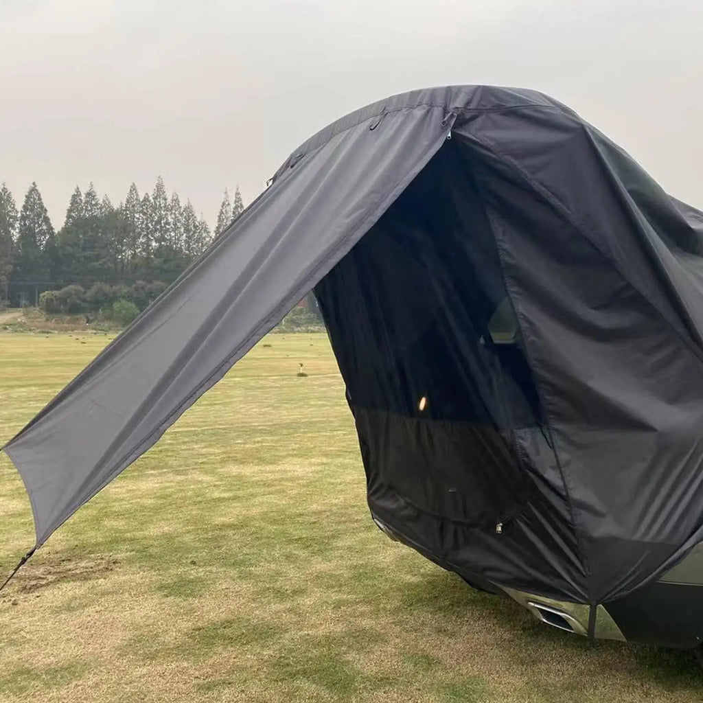 Car Camping Tent Tailgate Tent For Car Lightweight Canopy Compact Shelter Instant Setup For Van Truck Outdoor Beach Backpacking