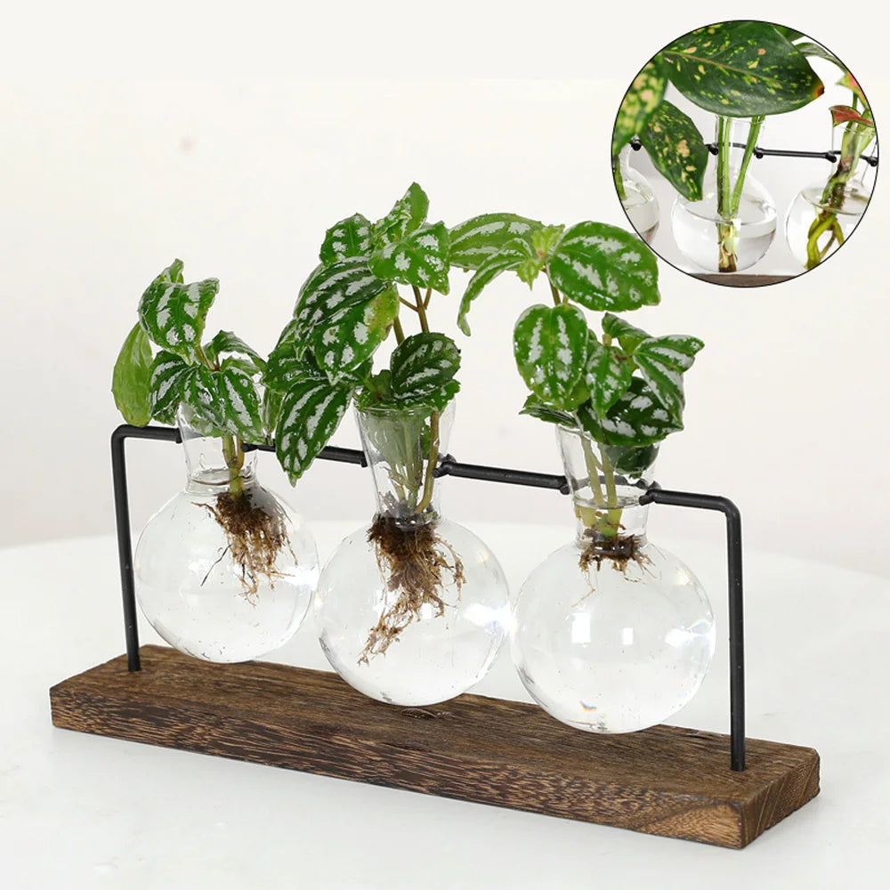 Glass vases for dining tables and interior decoration, suitable for modern Bohemian style vases for weddings and home decor