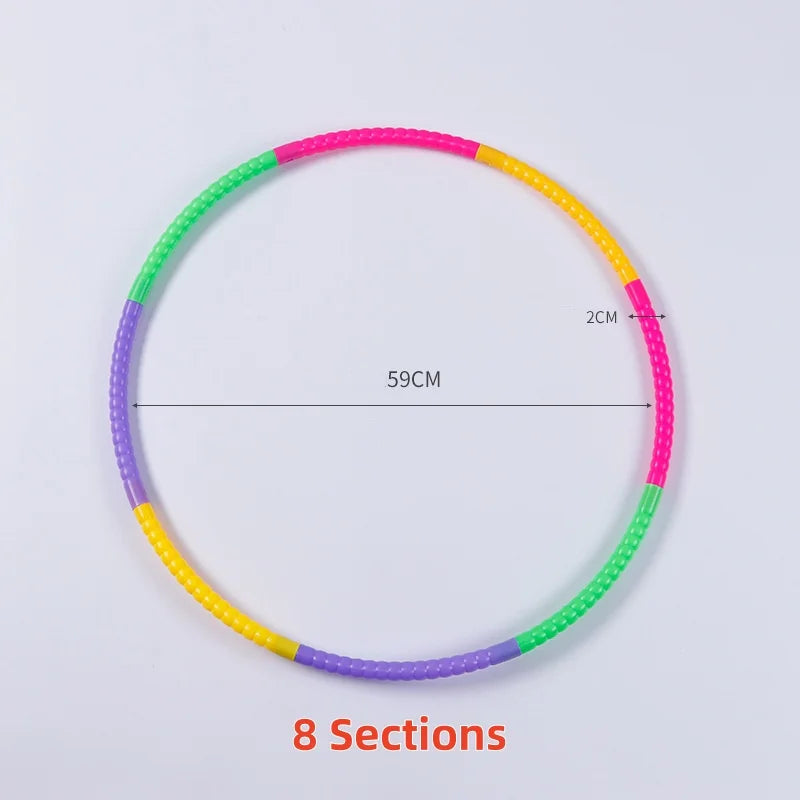 Children's Detachable Fitness Circle Kindergarten Morning Exercise Performance Fitness Circle Equipment Training Equipment
