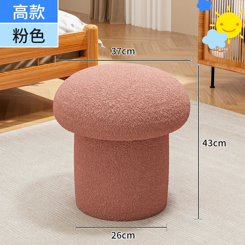 Bedroom White Vanity Stools Luxury Girl Makeup Accent Lounge Ergonomic Design Individual Fauteuil Relaxant Living Room Furniture