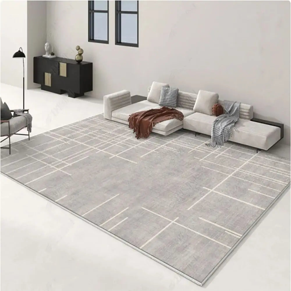 Living room carpet light luxury simple large area coffee table floor mat sofa bedroom bedside premium room ins home