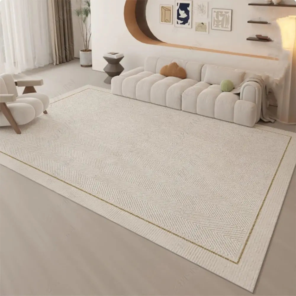 Living room carpet light luxury simple large area coffee table floor mat sofa bedroom bedside premium room ins home
